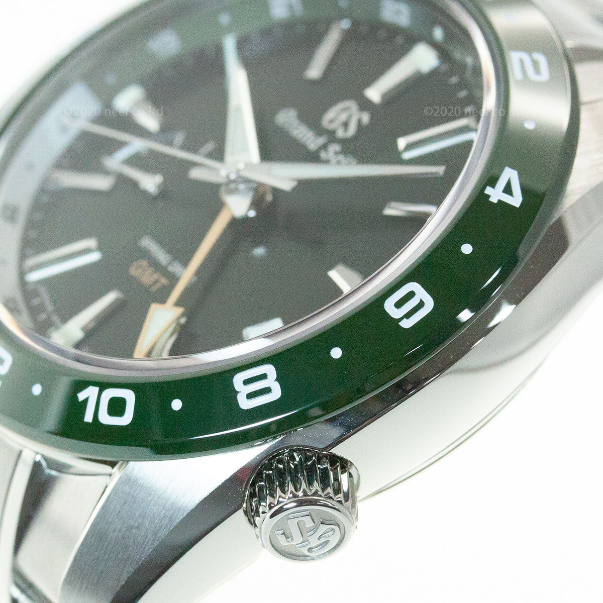 グランドセイコー SBGE257 スプリングドライブ GMT メンズ 腕時計 GRAND SEIKO グリーン【正規品】【60回分割手数料無料!】