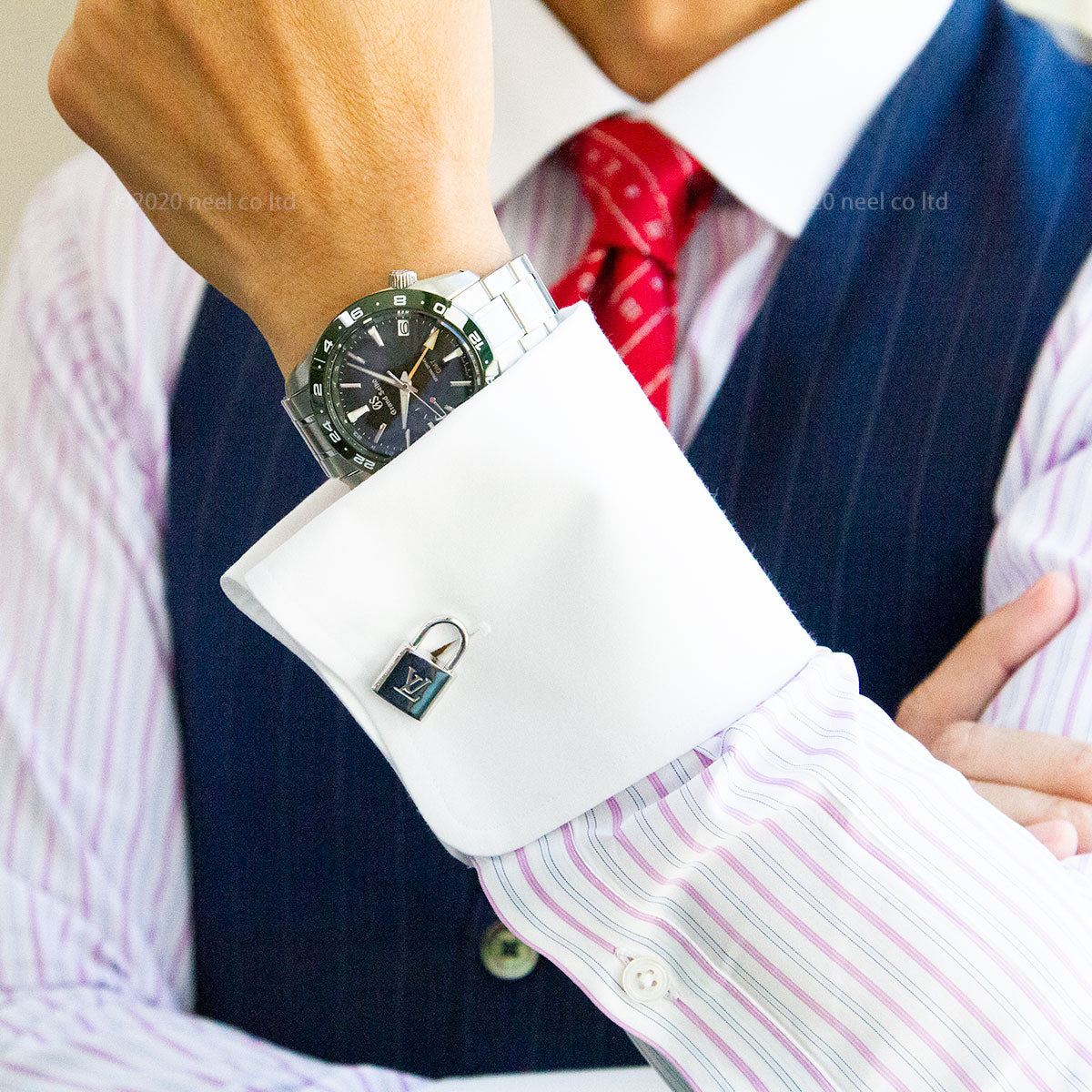 グランドセイコー SBGE257 スプリングドライブ GMT メンズ 腕時計 GRAND SEIKO グリーン【正規品】【60回分割手数料無料!】