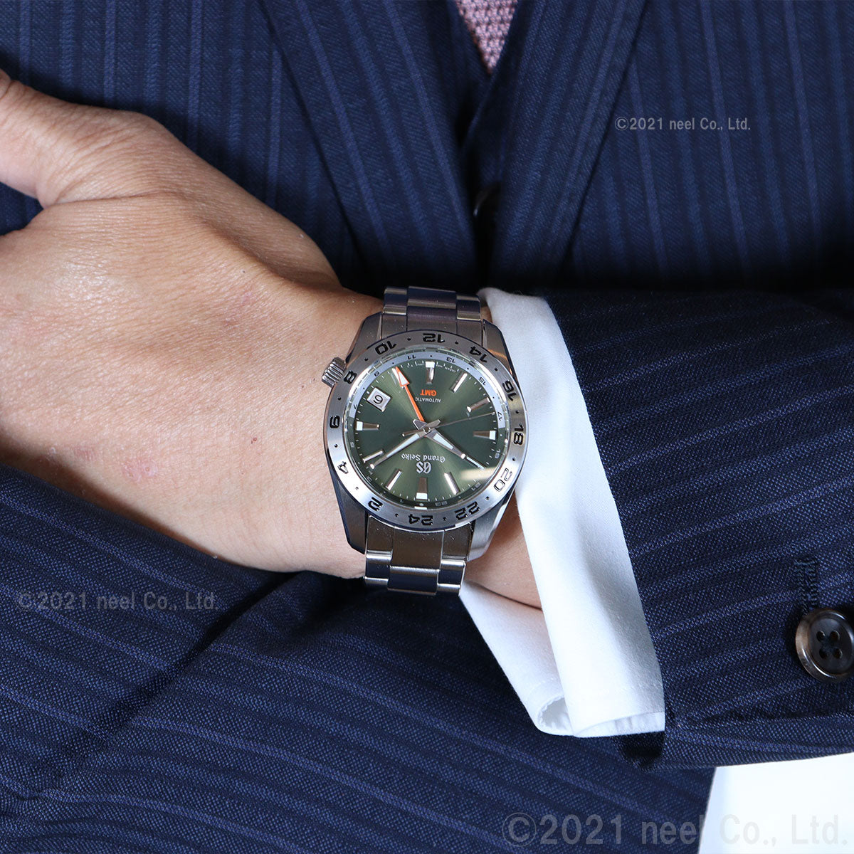 グランドセイコー メカニカル メンズ GMT 腕時計 自動巻き GRAND SEIKO 時計 SBGM247