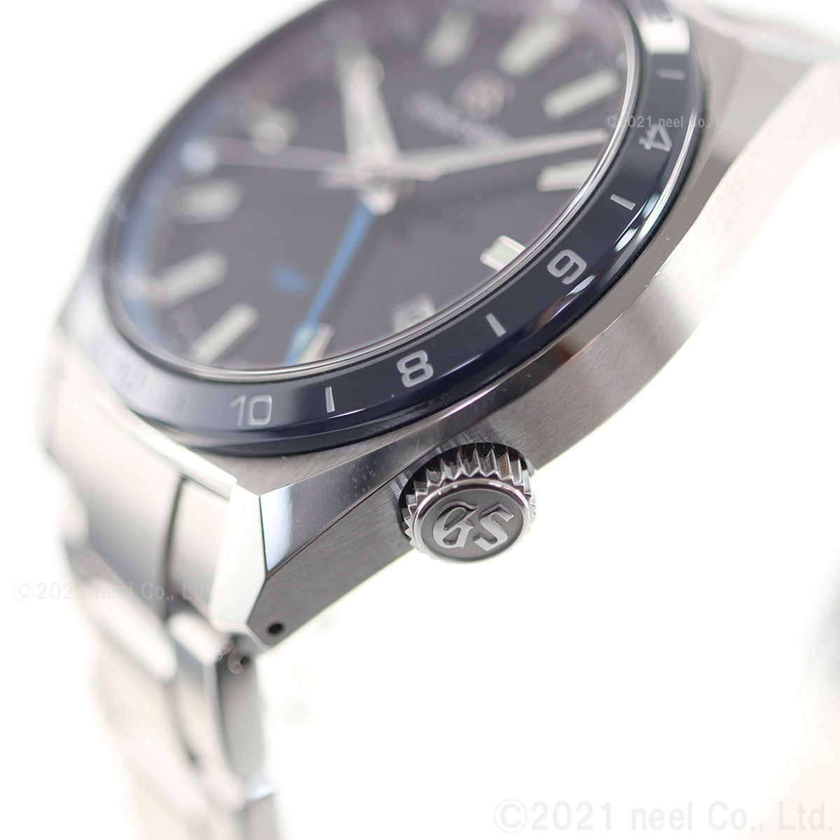 グランドセイコー 9F クオーツ GMT SBGN021 メンズ 腕時計 強化耐磁 ブルー GRAND SEIKO 9F86【60回分割手数料無料!】