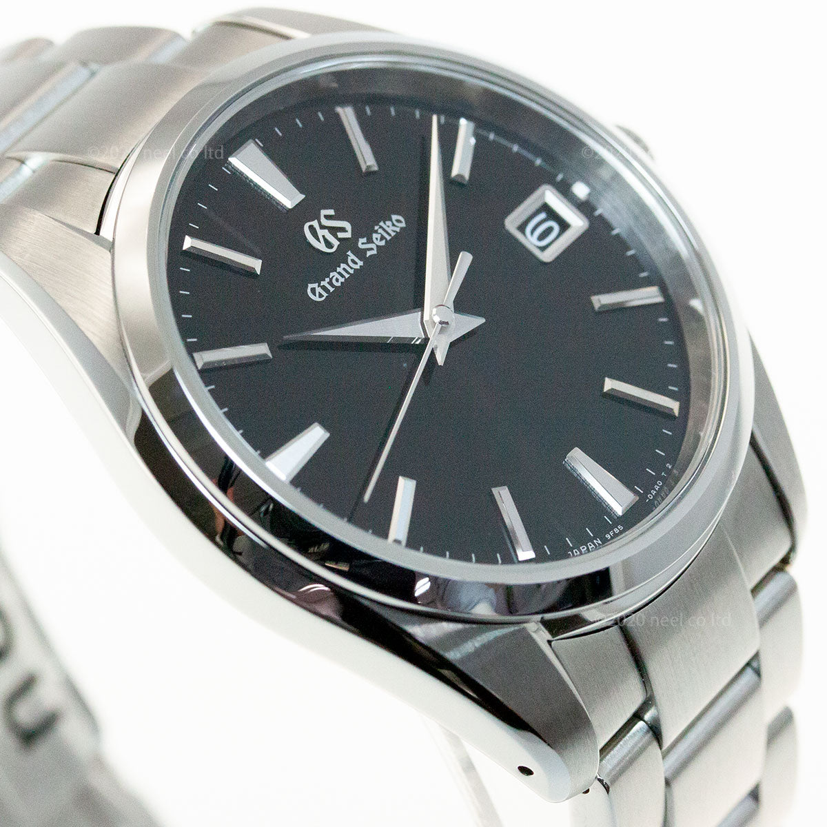 【36回分割手数料無料!】グランドセイコー SBGP011 年差クオーツ ブラック 40mm GRAND SEIKO セイコー【正規品】