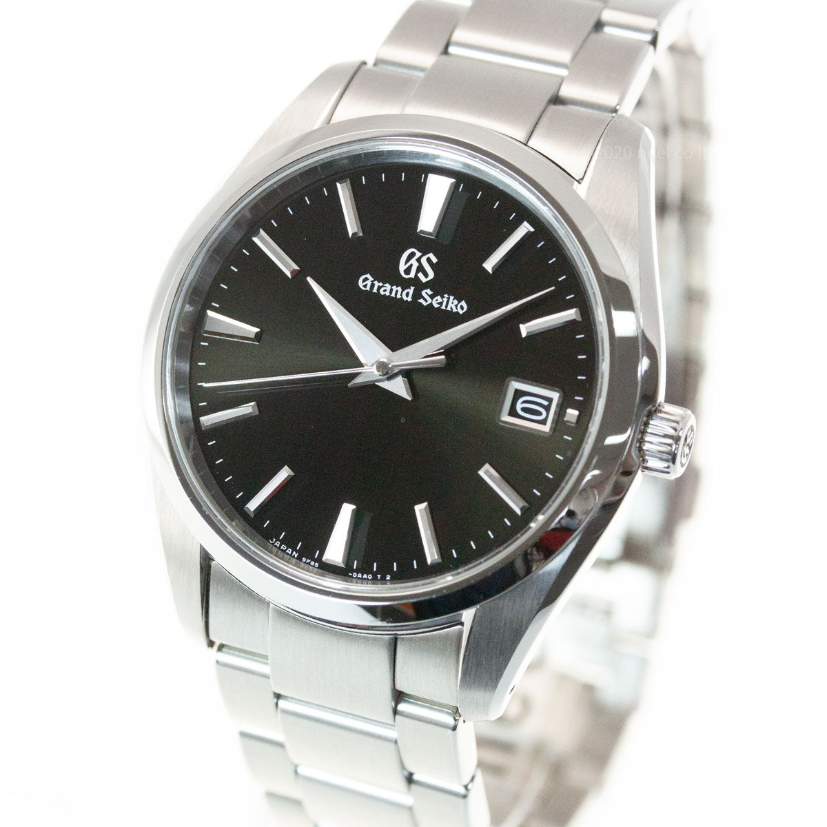 【36回分割手数料無料!】グランドセイコー SBGP011 年差クオーツ ブラック 40mm GRAND SEIKO セイコー【正規品】