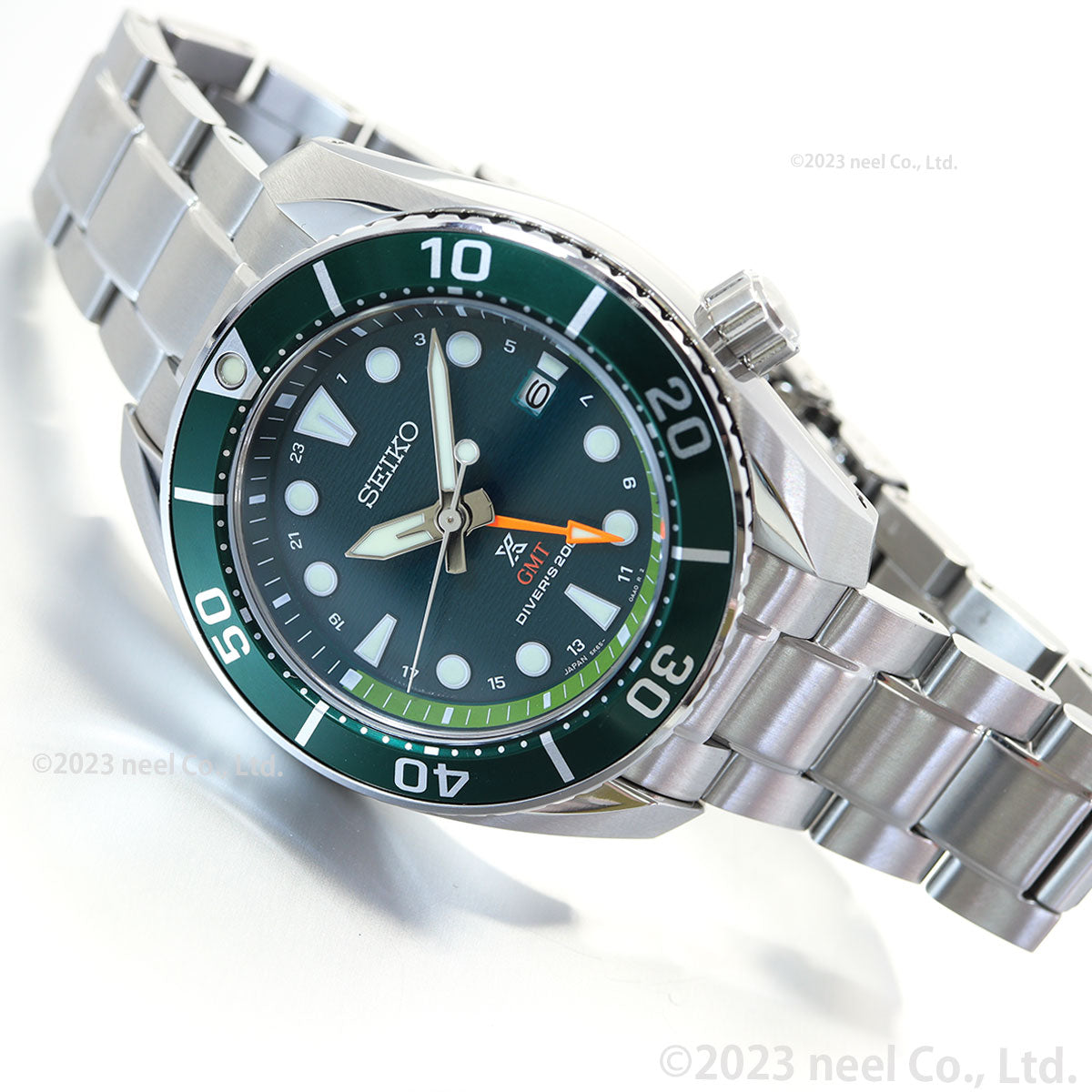 セイコー プロスペックス SEIKO PROSPEX ダイバースキューバ ソーラー 腕時計 メンズ スモウ SUMO GMT SBPK001