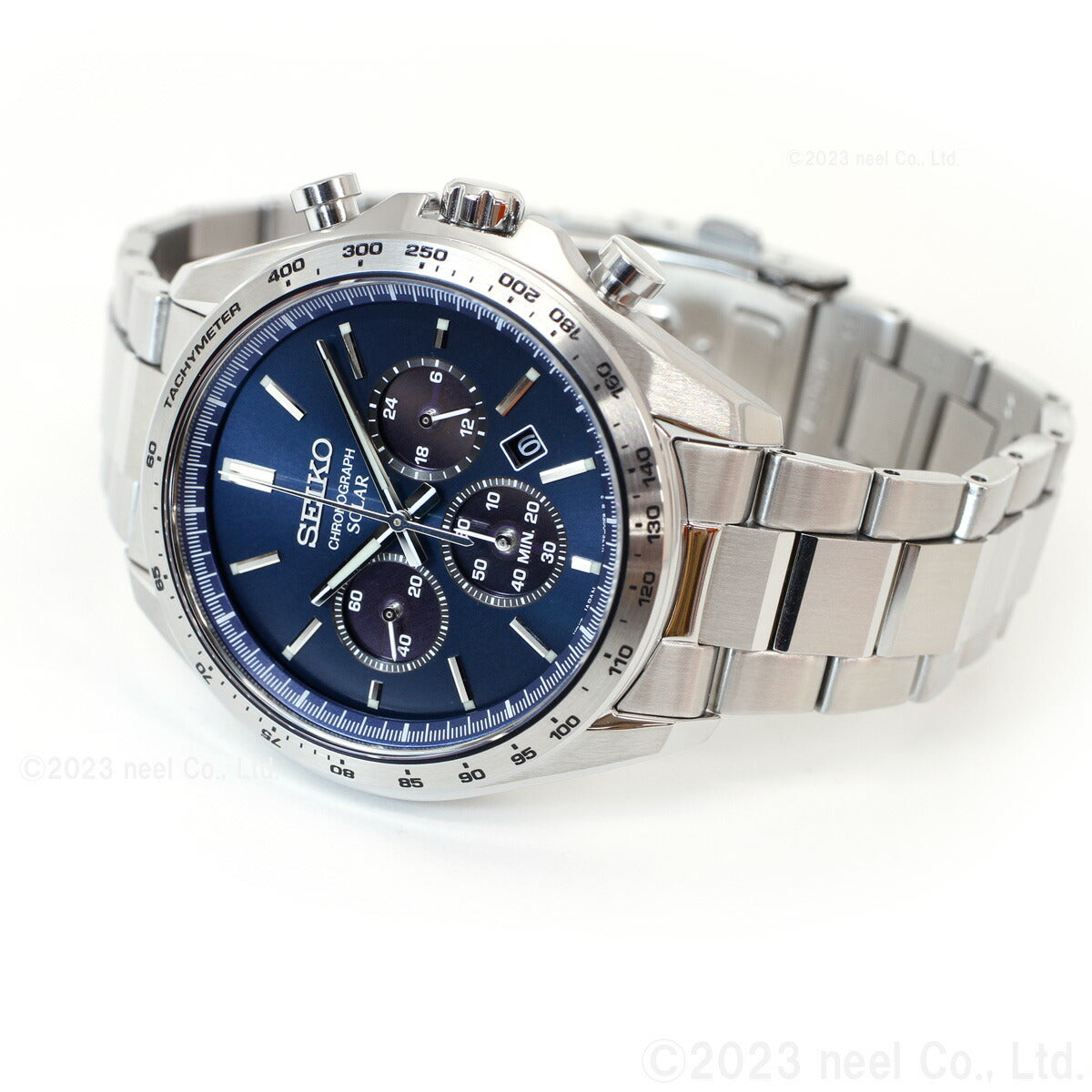 セイコー セレクション SEIKO SELECTION SBPY163 メンズ 時計 腕時計 ソーラー シルバー シルバー 流通限定モデル クロノグラフ