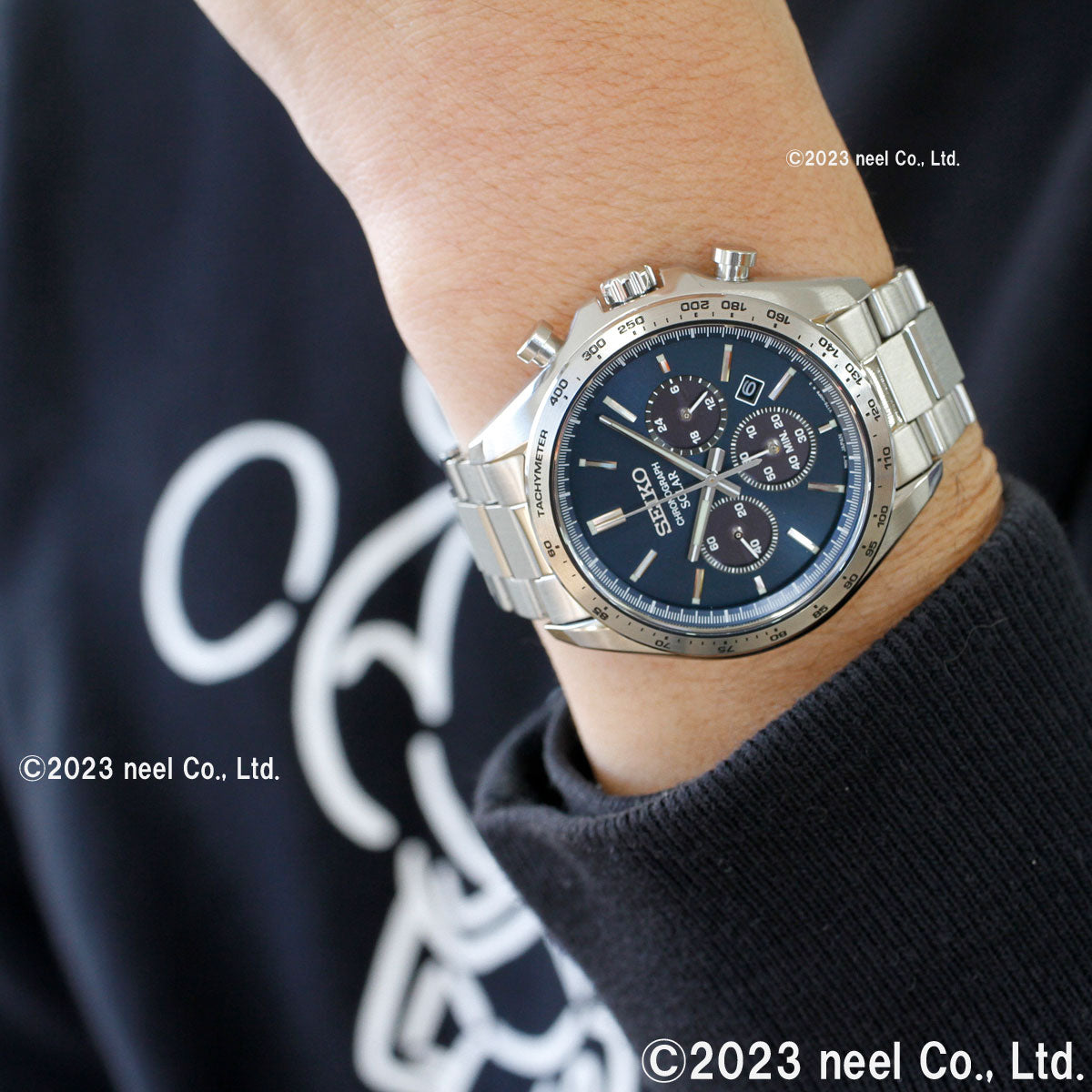 セイコー セレクション SEIKO SELECTION SBPY163 メンズ 時計 腕時計 ソーラー シルバー シルバー 流通限定モデル クロノグラフ