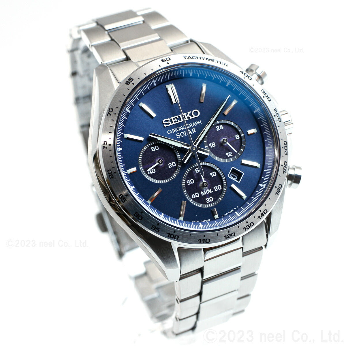 セイコー セレクション SEIKO SELECTION SBPY163 メンズ 時計 腕時計 ソーラー シルバー シルバー 流通限定モデル クロノグラフ