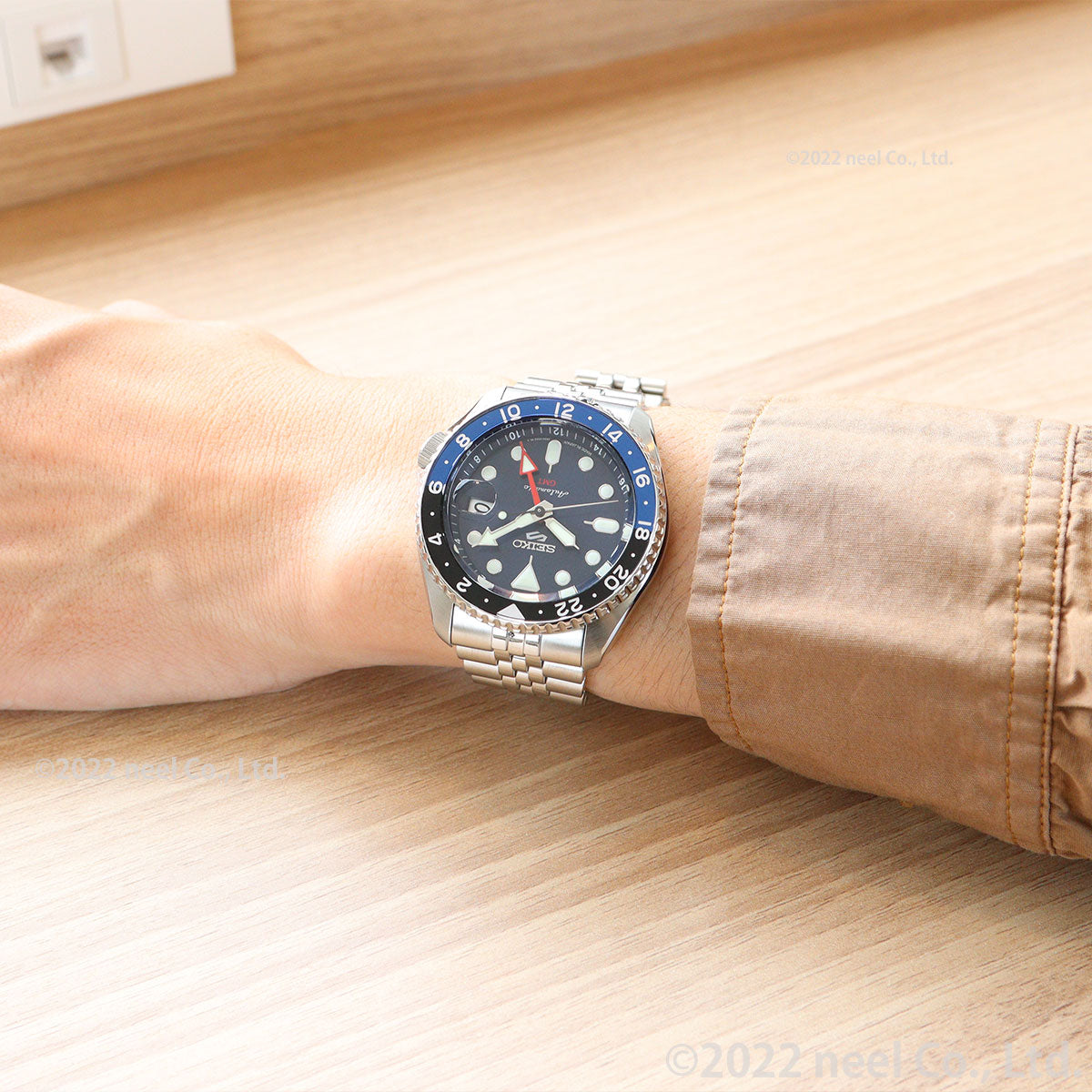 セイコー5 スポーツ SEIKO 5 SPORTS 自動巻き メカニカル 流通限定モデル 腕時計 メンズ セイコーファイブ スポーツ SKX Sports GMT SBSC003