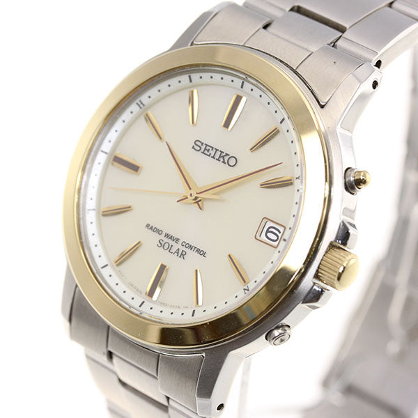 セイコー スピリット SEIKO SPIRIT 電波 ソーラー 電波時計 腕時計 メンズ ペアウォッチ SBTM170