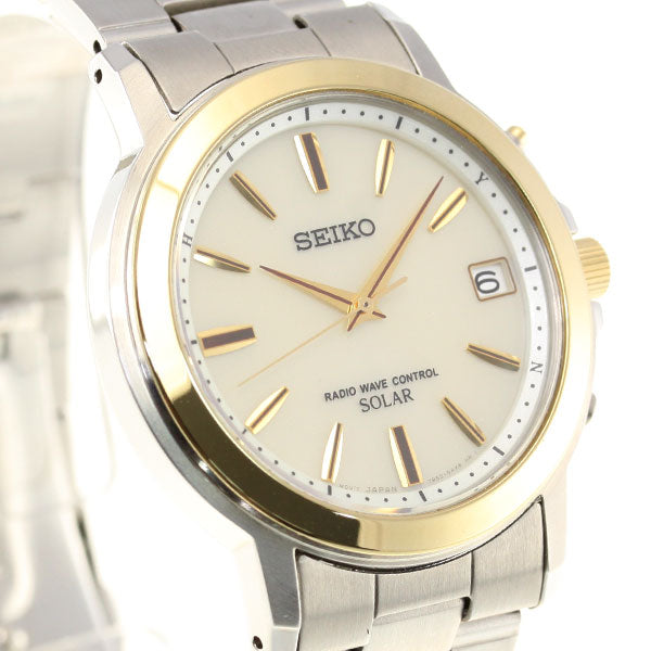セイコー スピリット SEIKO SPIRIT 電波 ソーラー 電波時計 腕時計 メンズ ペアウォッチ SBTM170