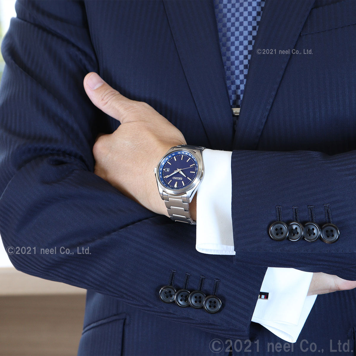 セイコー セレクション SEIKO SELECTION 電波 ソーラー 電波時計 腕時計 メンズ SBTM289