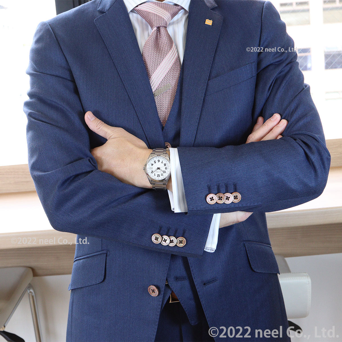 セイコー セレクション SEIKO SELECTION 電波 ソーラー 電波時計 腕時計 メンズ アラビア数字 ワールドタイム チタン SBTM327
