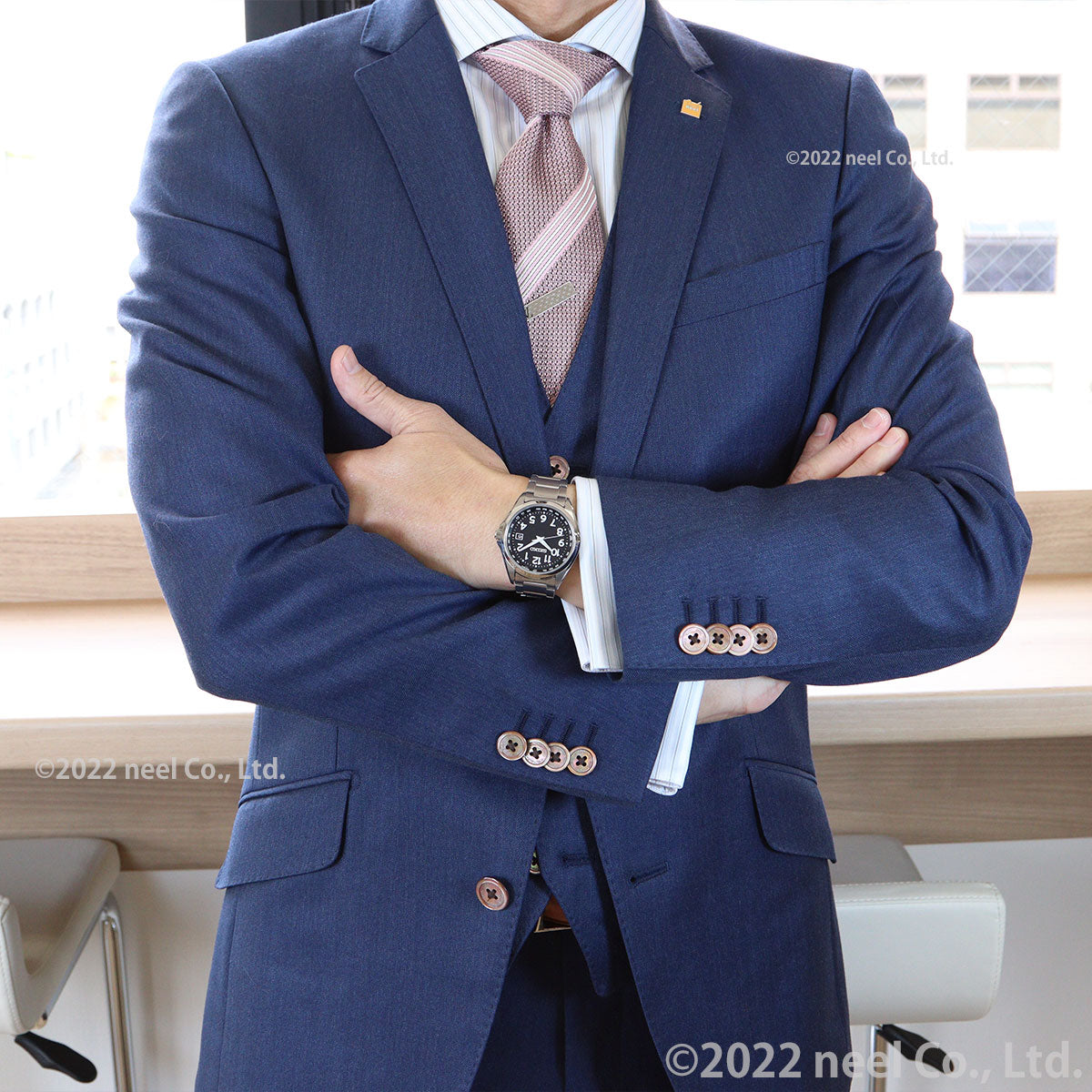 セイコー セレクション SEIKO SELECTION 電波 ソーラー 電波時計 腕時計 メンズ アラビア数字 ワールドタイム チタン SBTM329