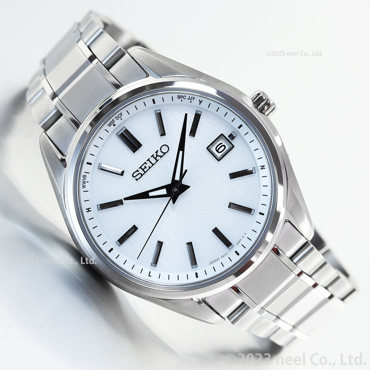 セイコー セレクション SEIKO SELECTION 電波 ソーラー 電波時計 流通限定モデル 腕時計 メンズ SBTM337 チタン