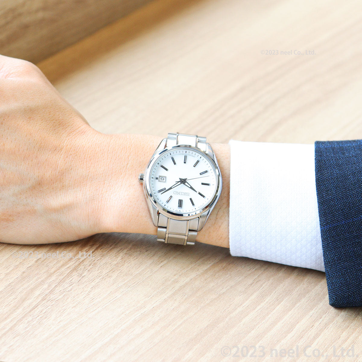 セイコー セレクション SEIKO SELECTION 電波 ソーラー 電波時計 流通限定モデル 腕時計 メンズ SBTM337 チタン