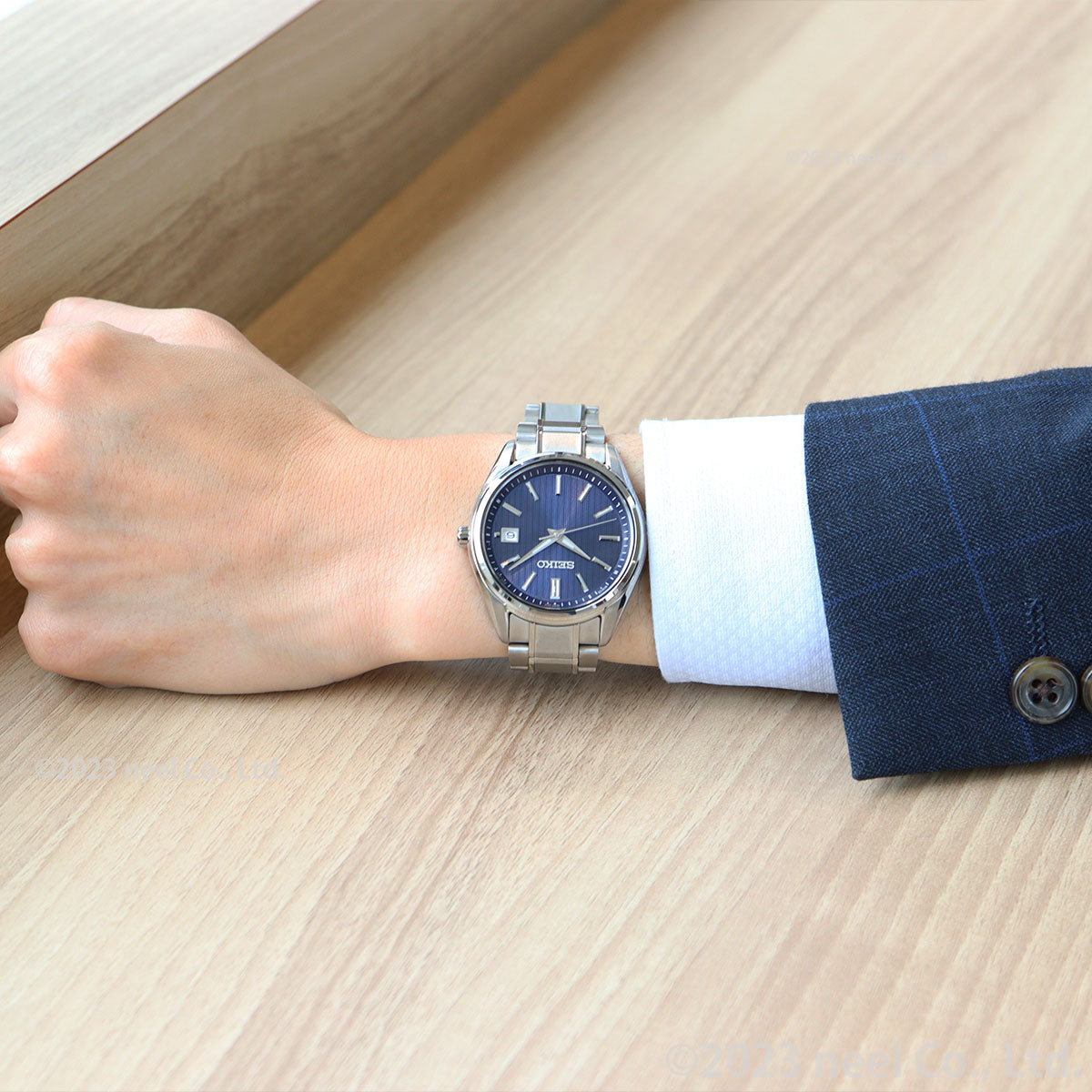 セイコー セレクション SEIKO SELECTION 電波 ソーラー 電波時計 流通限定モデル 腕時計 メンズ SBTM339 チタン