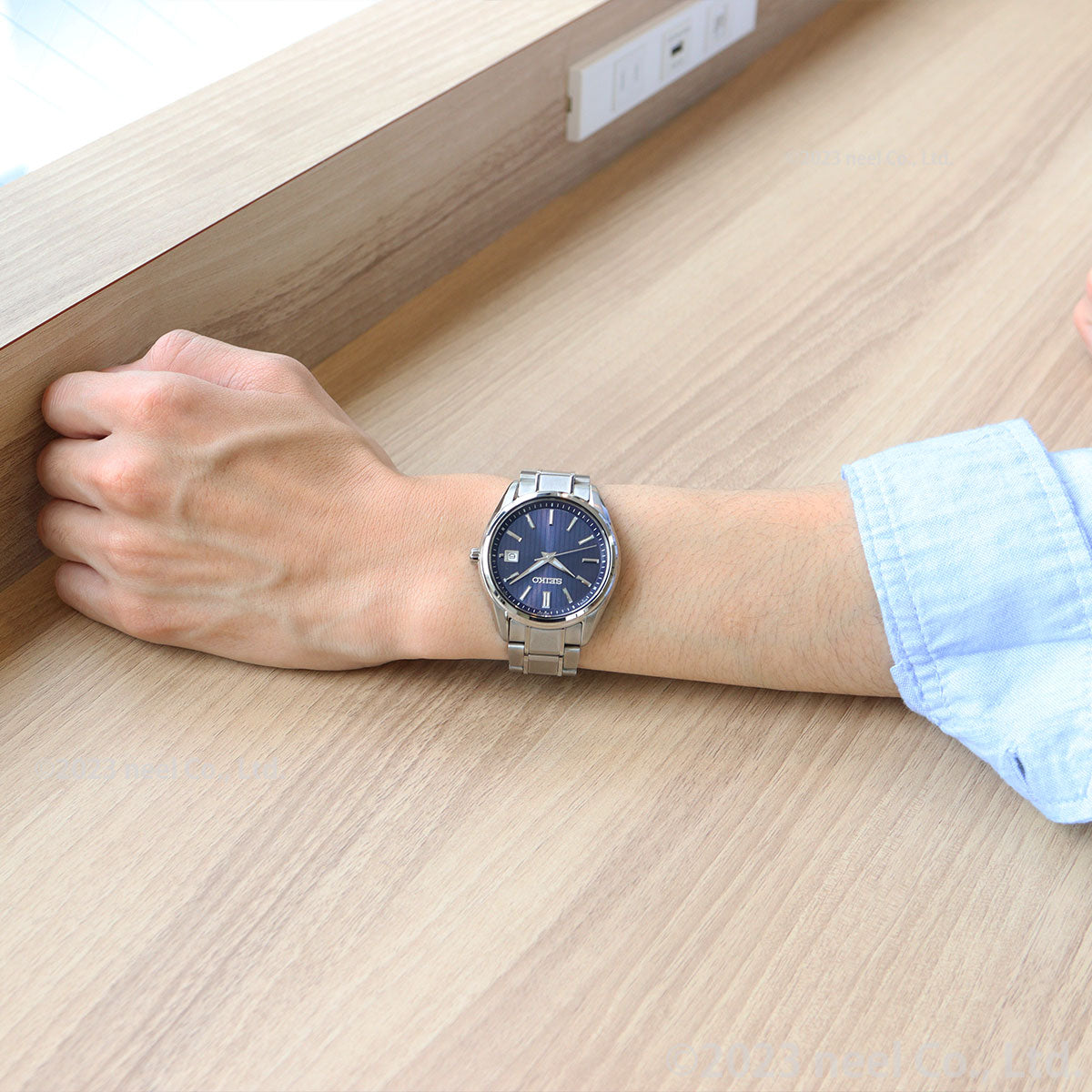 セイコー セレクション SEIKO SELECTION 電波 ソーラー 電波時計 流通限定モデル 腕時計 メンズ SBTM339 チタン