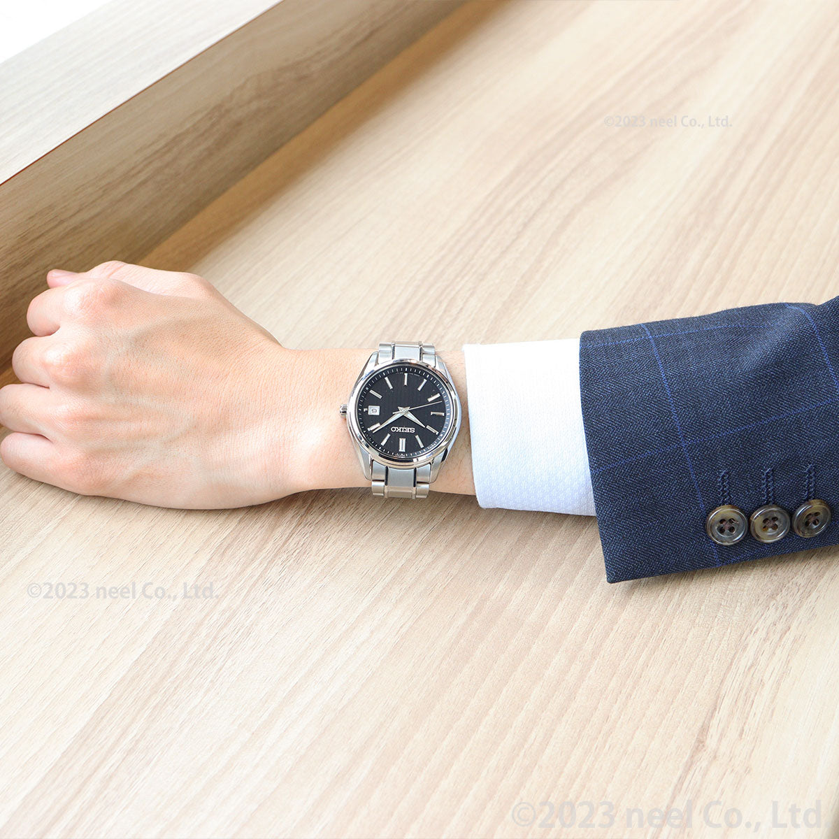 セイコー セレクション SEIKO SELECTION 電波 ソーラー 電波時計 流通限定モデル 腕時計 メンズ SBTM341 チタン