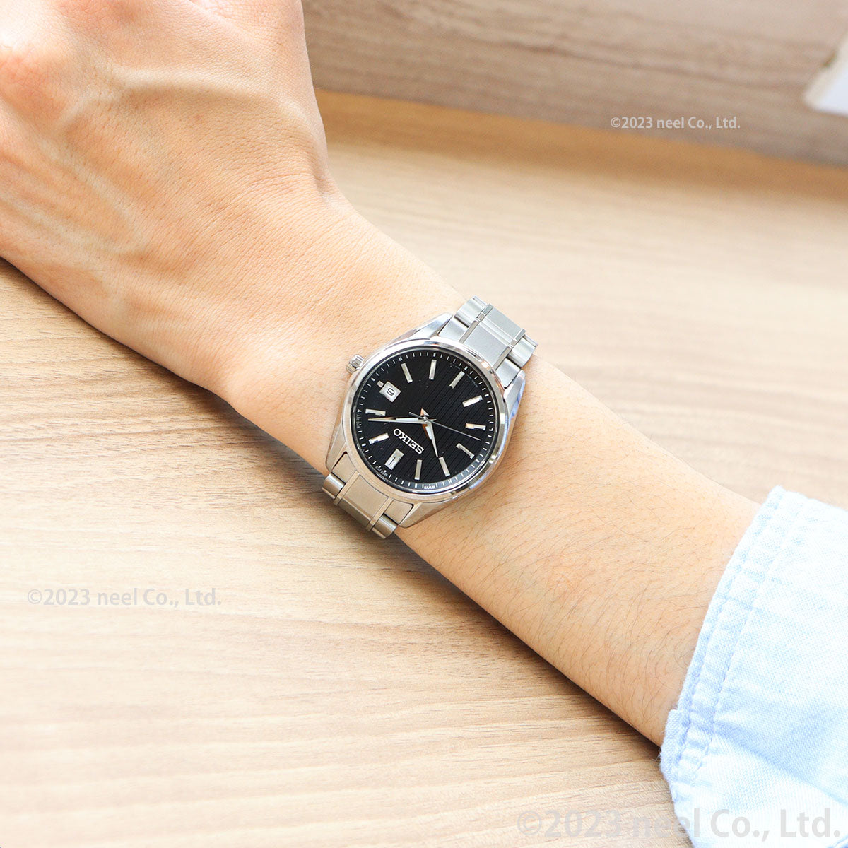 セイコー セレクション SEIKO SELECTION 電波 ソーラー 電波時計 流通限定モデル 腕時計 メンズ SBTM341 チタン