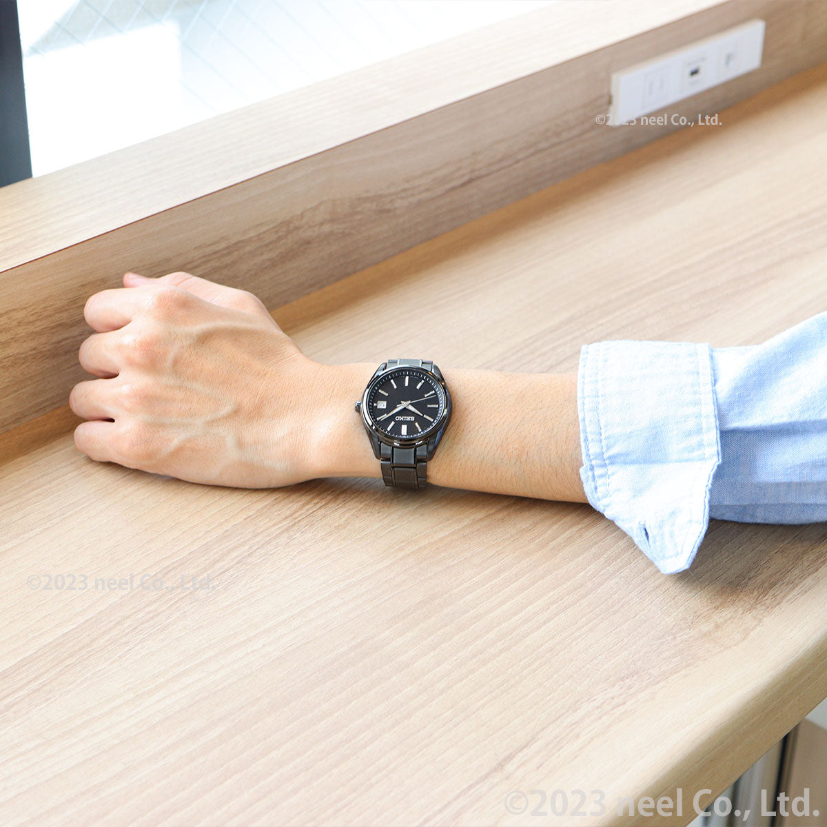 セイコー セレクション SEIKO SELECTION 電波 ソーラー 電波時計 流通限定モデル 腕時計 メンズ SBTM343 チタン
