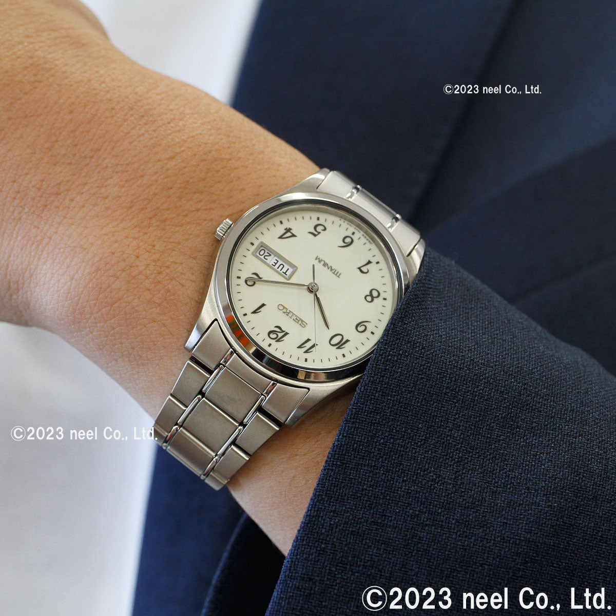 セイコー セレクション 腕時計 SEIKO SELECTION アイボリー SCDC043