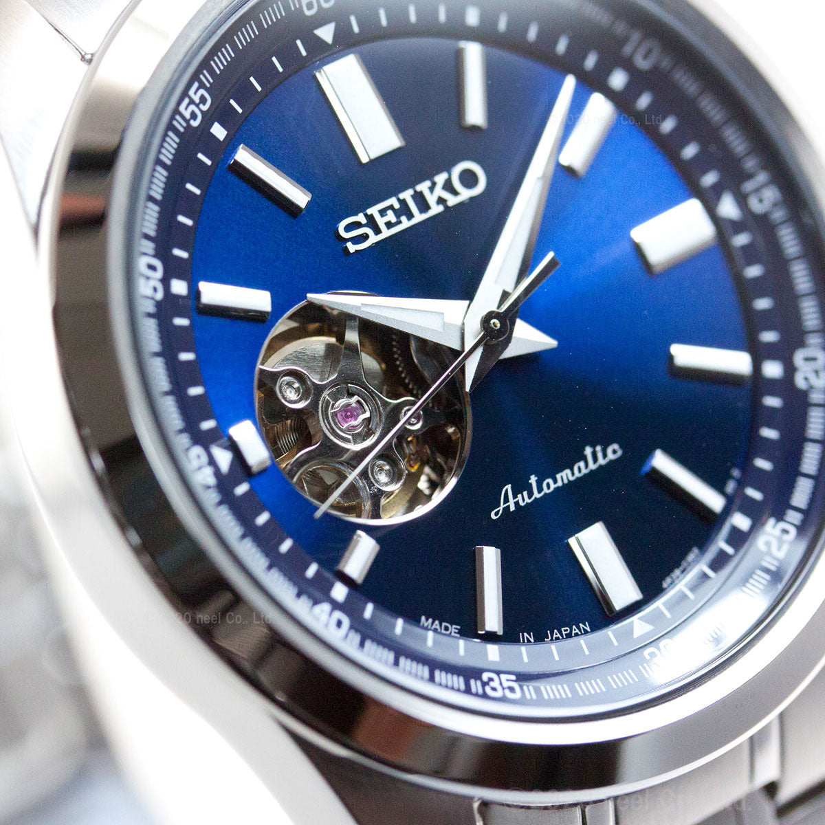 セイコー セレクション SEIKO SELECTION メカニカル 自動巻き 腕時計 メンズ セミスケルトン SCVE051