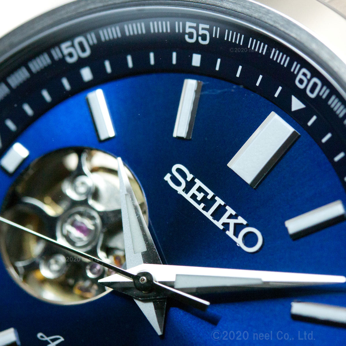 セイコー セレクション SEIKO SELECTION メカニカル 自動巻き 腕時計 メンズ セミスケルトン SCVE051