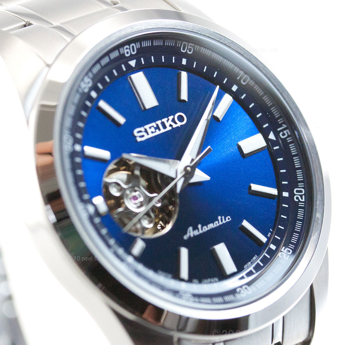 セイコー セレクション SEIKO SELECTION メカニカル 自動巻き 腕時計 メンズ セミスケルトン SCVE051