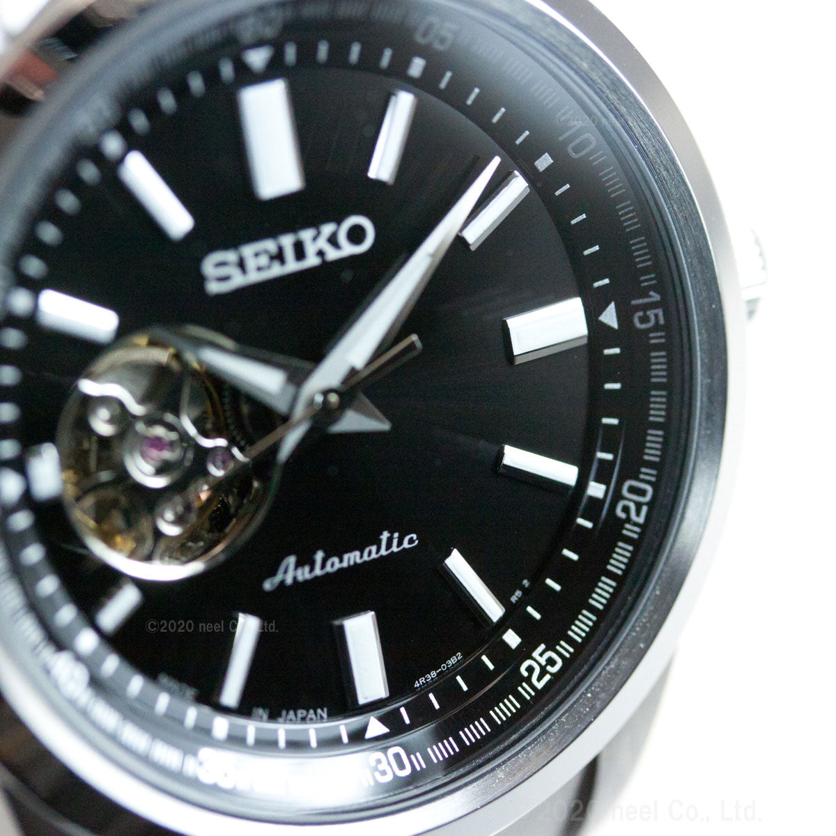 セイコー セレクション SEIKO SELECTION メカニカル 自動巻き 腕時計 メンズ セミスケルトン SCVE053