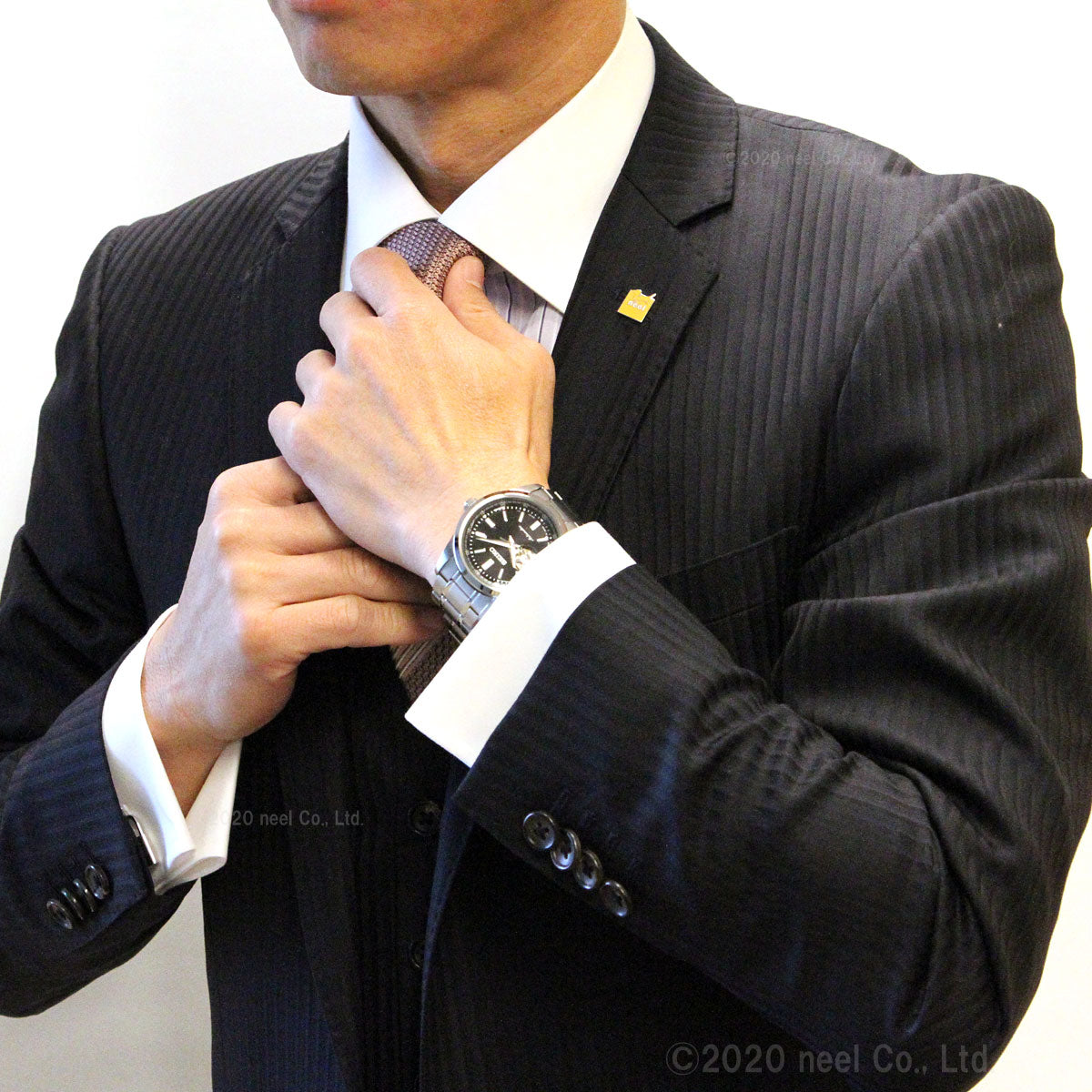 セイコー セレクション SEIKO SELECTION メカニカル 自動巻き 腕時計 メンズ セミスケルトン SCVE053
