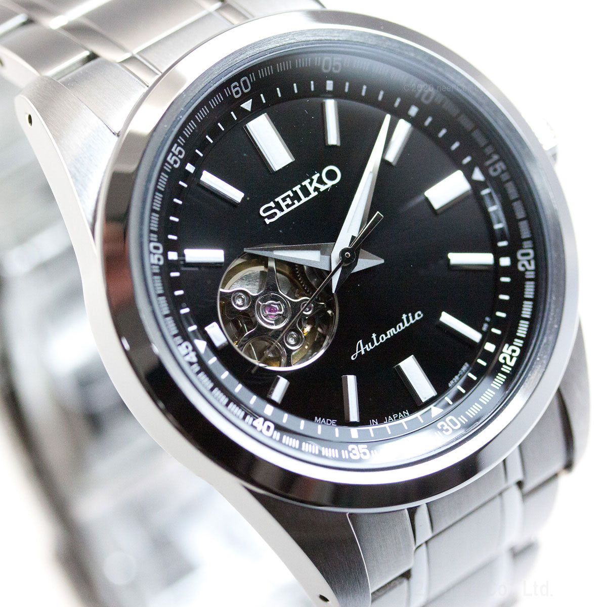 セイコー セレクション SEIKO SELECTION メカニカル 自動巻き 腕時計 メンズ セミスケルトン SCVE053