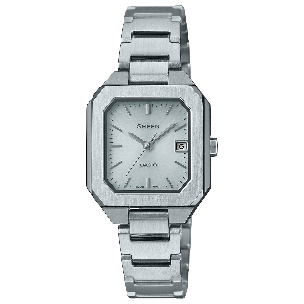 カシオ シーン CASIO SHEEN ソーラー 腕時計 レディース SHS-4528J-7AJF シルバー