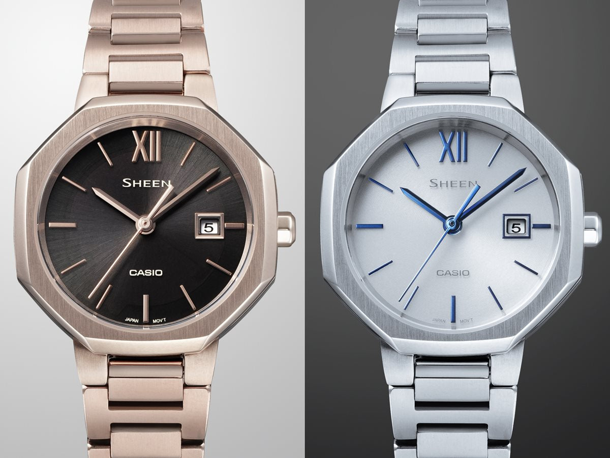 カシオ シーン CASIO SHEEN ソーラー 腕時計 レディース Solar Sapphire SHS-4529D-7AJF シルバー