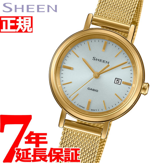 カシオ シーン CASIO SHEEN ソーラー 腕時計 レディース SHS-D300GM-7AJF