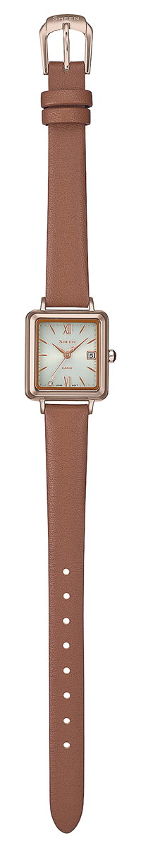 カシオ シーン CASIO SHEEN ソーラー 腕時計 レディース SHS-D400CGL-7AJF