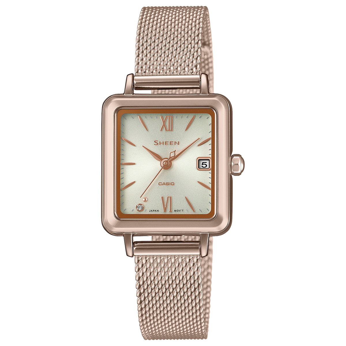 カシオ シーン CASIO SHEEN ソーラー 腕時計 レディース SHS-D400CGM-4AJF