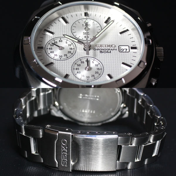 セイコー逆輸入 SEIKO クロノグラフ 腕時計 SND187【クオーツ】【レア】【W30608】【正規品】