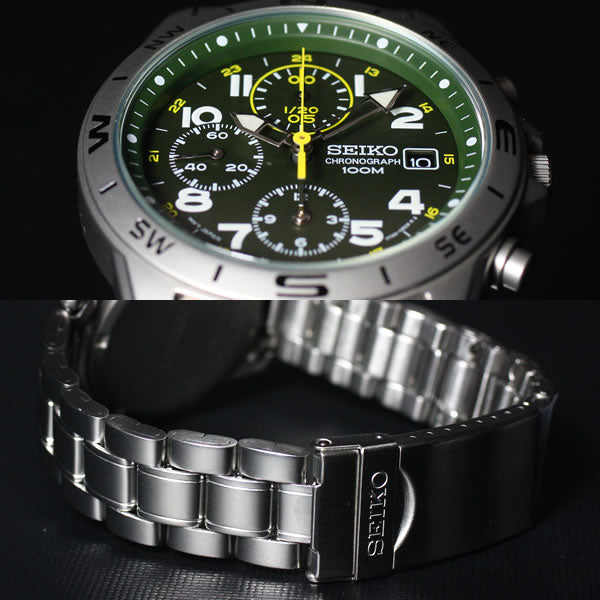 逆輸入 セイコー SEIKO 腕時計 クロノグラフ SND377P1【クオーツ】【レア】【W30608】【正規品】