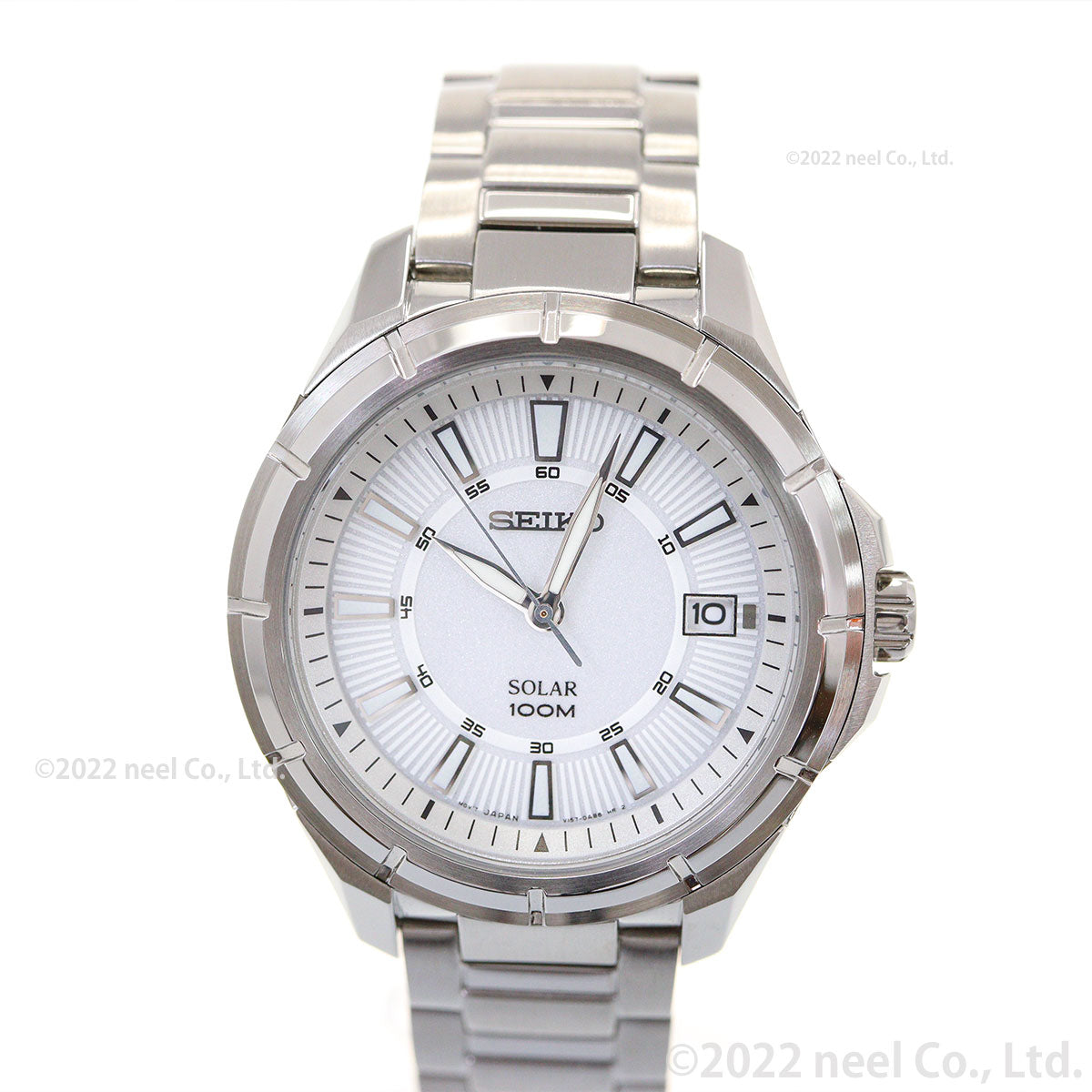 セイコー SEIKO ソーラー 腕時計 メンズ セイコー 逆輸入 SNE077J1