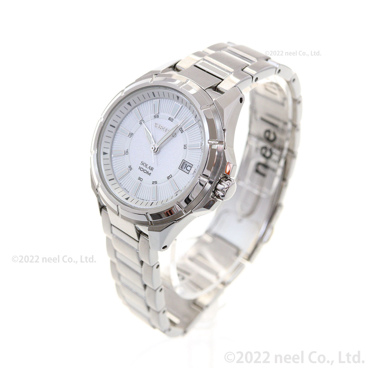 セイコー SEIKO ソーラー 腕時計 メンズ セイコー 逆輸入 SNE077J1