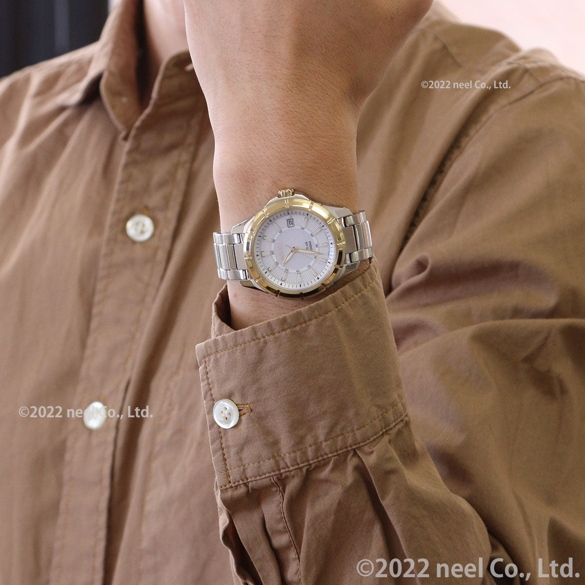 セイコー SEIKO ソーラー 腕時計 メンズ セイコー 逆輸入 SNE084J1