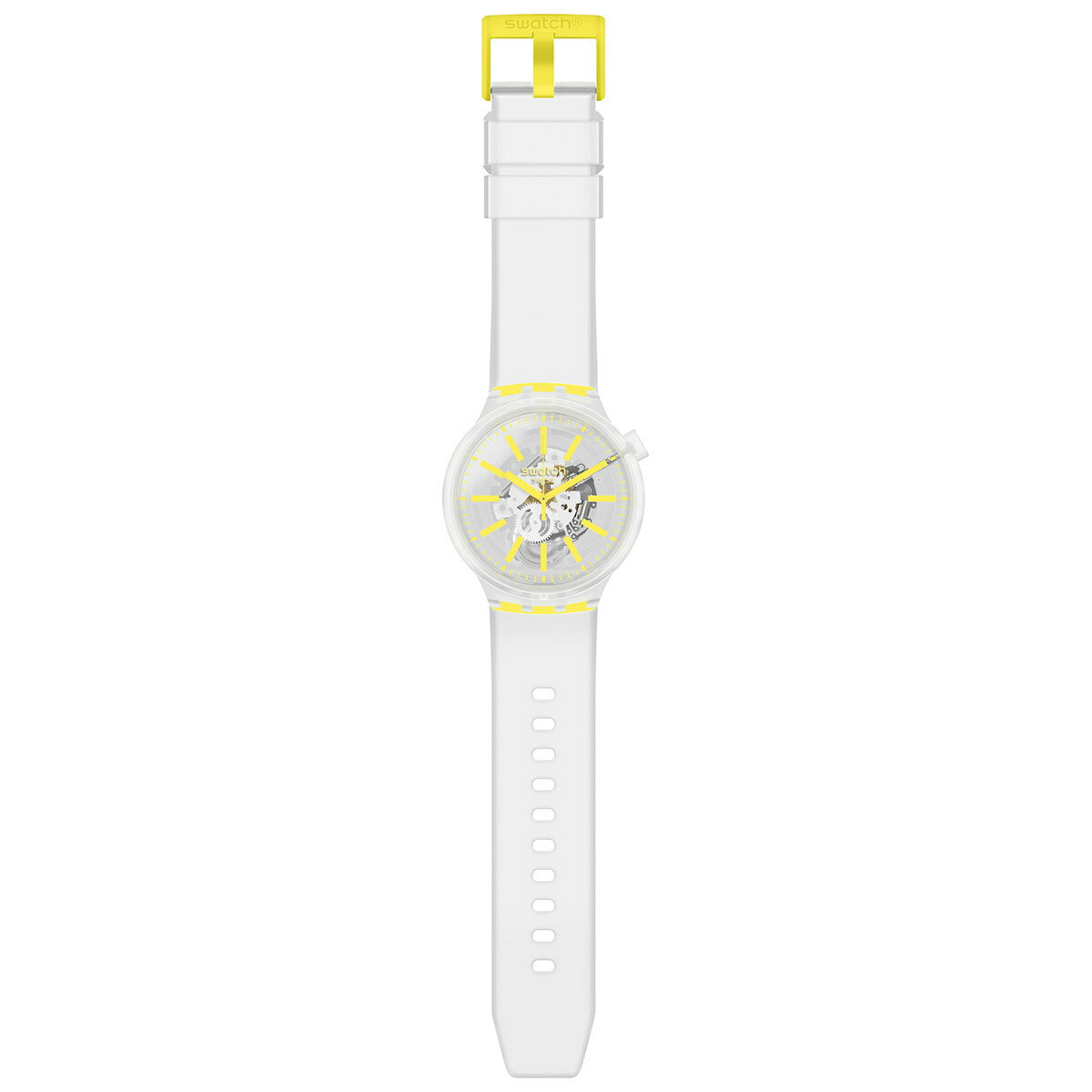 swatch スウォッチ 腕時計 メンズ レディース オリジナルズ ビックボールド イエローインジェリー Originals Big Bold YELLOWINJELLY SO27E103