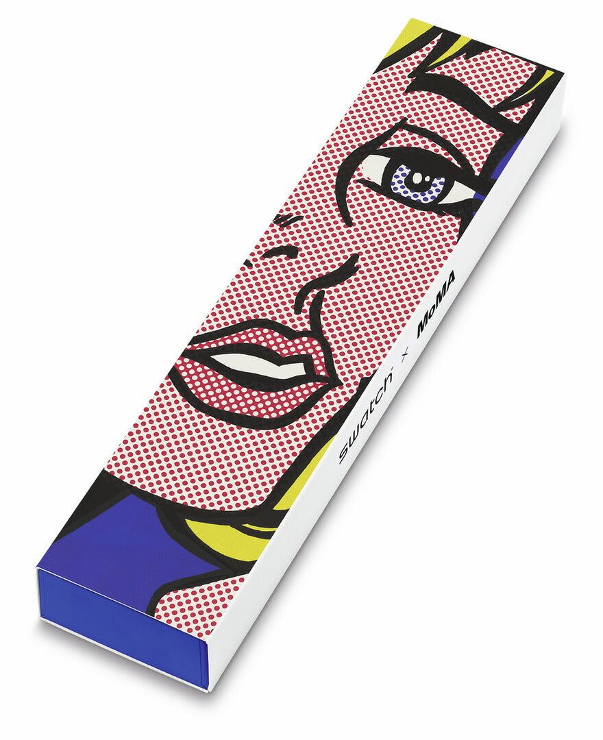 swatch x MoMA コラボ REVERIE BY ROY LICHTENSTEIN THE WATCH ロイ・リキテンスタイン 生誕100年記念 スウォッチ 腕時計 SO28Z117