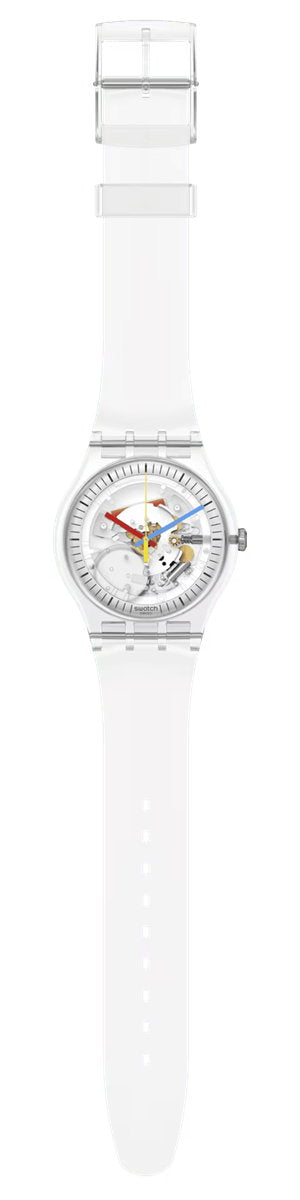 swatch スウォッチ 腕時計 メンズ レディース オリジナルズ クリアリー・ニュー・ジェント Originals New Gent CLEARLY NEW GENT SO29K100-S06