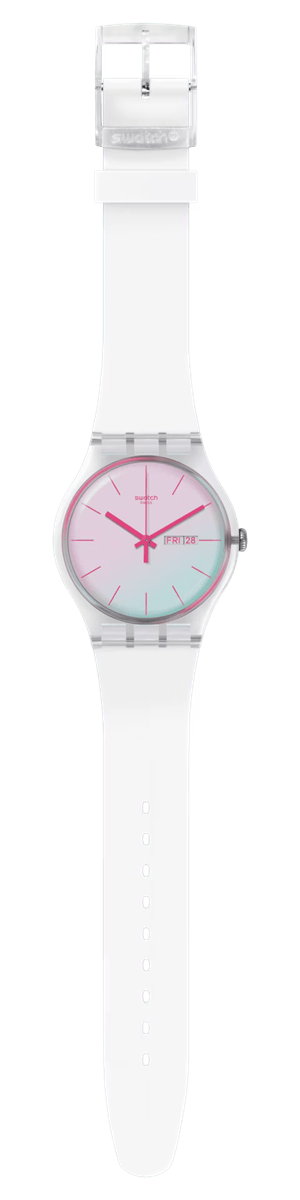 swatch スウォッチ 腕時計 メンズ レディース オリジナルズ ニュージェント ポーラホワイト Originals New Gent POLAWHITE SO29K704-S14