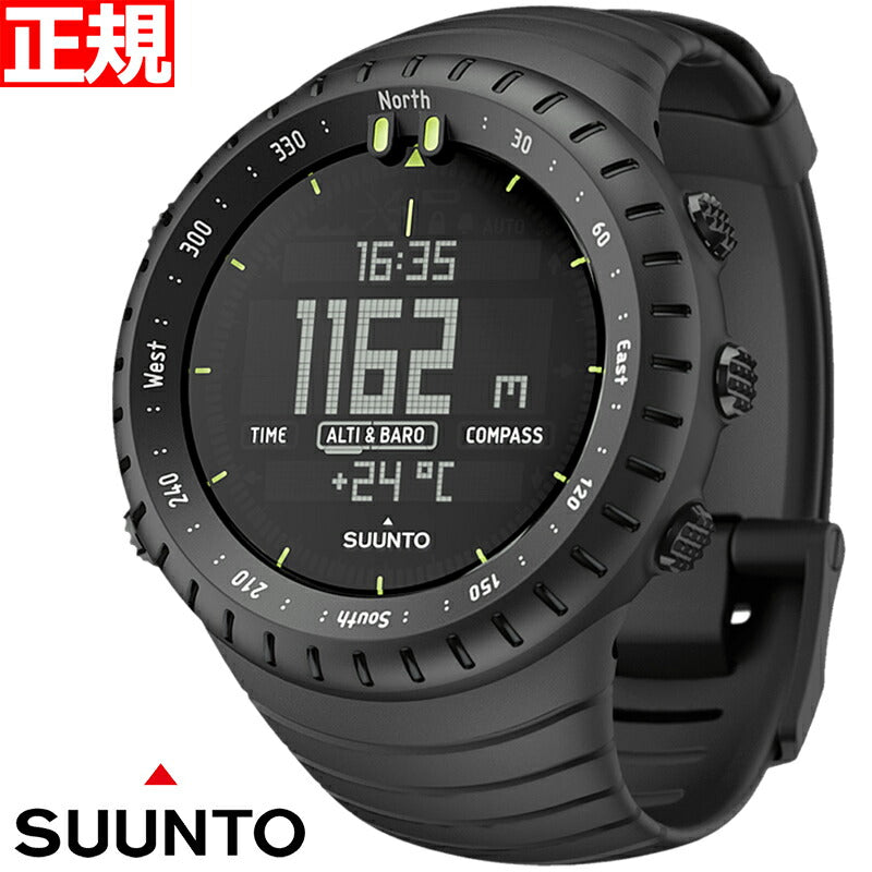 美品 SUUNTO CORE ALL BLACK ＋電池3個