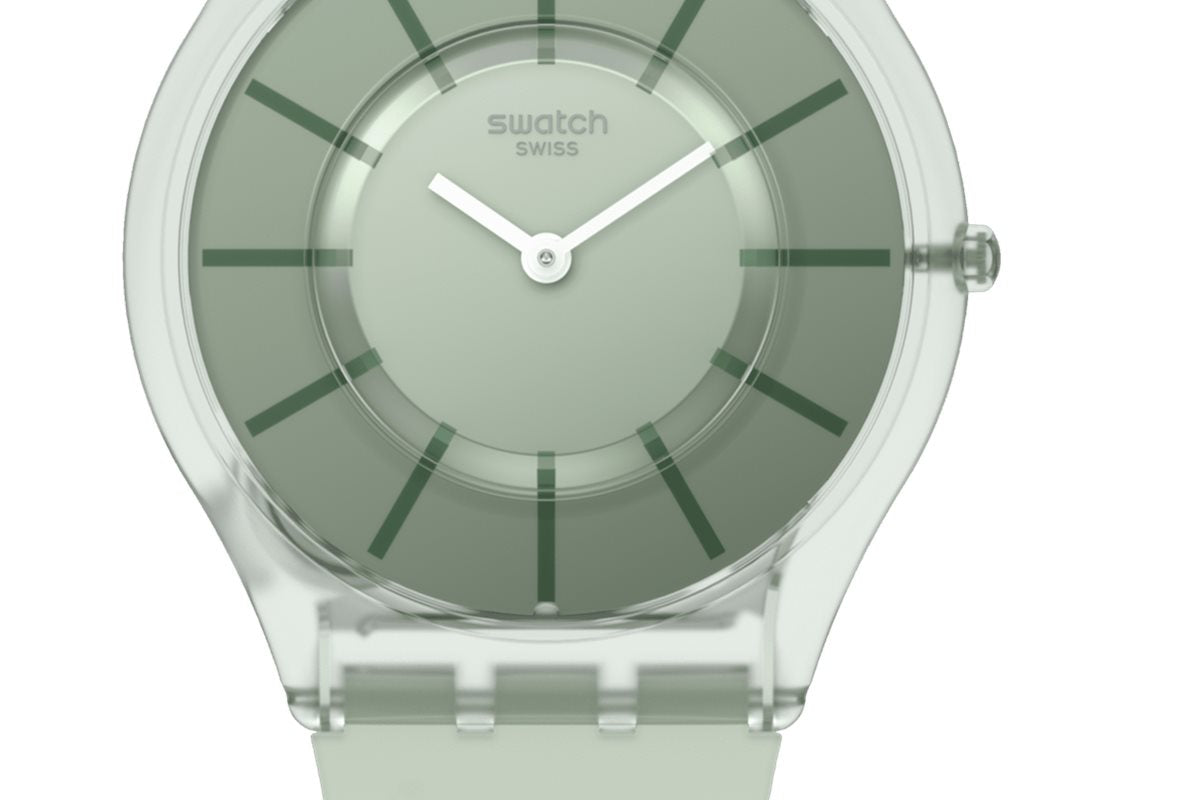 swatch スウォッチ 腕時計 メンズ レディース スキン クラシック ベート・ド Skin Classic VERT D'EAU SS08G103-S14