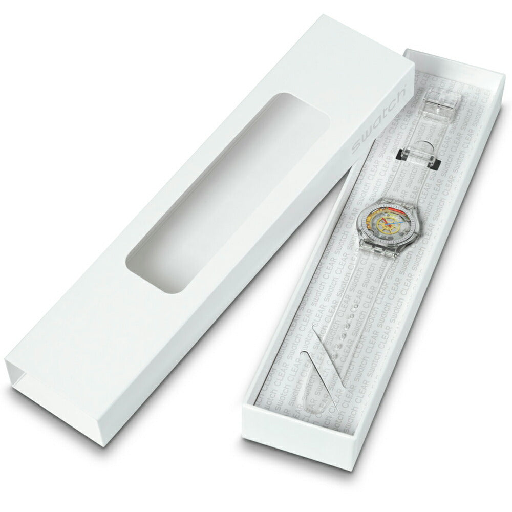 swatch スウォッチ 腕時計 メンズ レディース スキン クラシック クリアリー・スキン Skin Classic CLEARLY SKIN SS08K109-S06