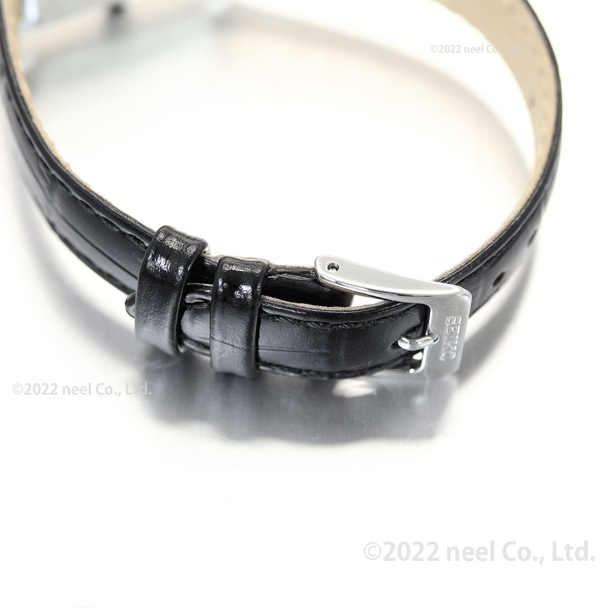 セイコーセレクション SSEH001 ナノユニバース コラボレーション クオーツ 腕時計 レディース 革ベルト SEIKO SELECTION アナログ シルバー/ブラック