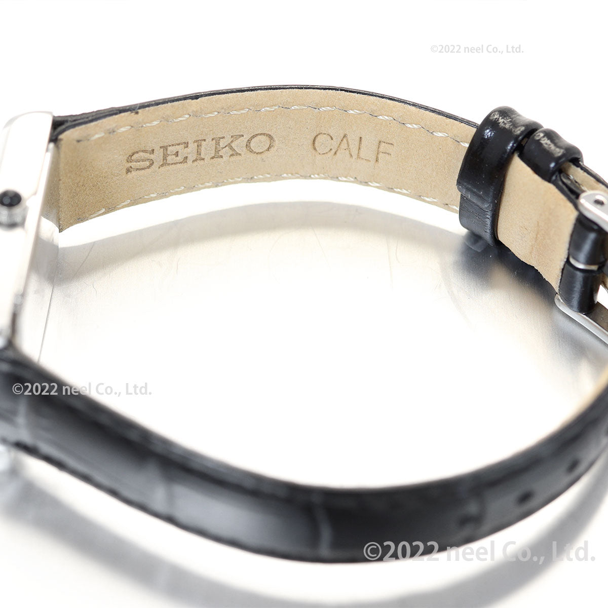 セイコーセレクション SSEH001 ナノユニバース コラボレーション クオーツ 腕時計 レディース 革ベルト SEIKO SELECTION アナログ シルバー/ブラック