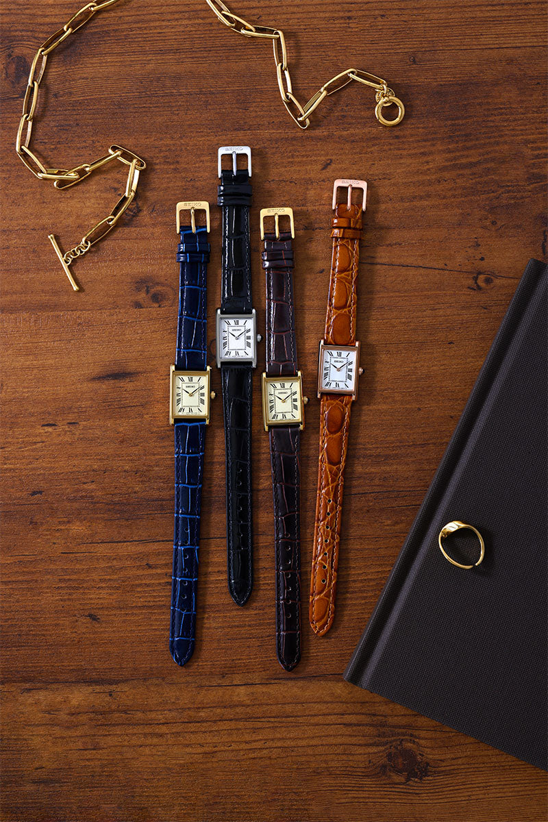 セイコーセレクション SSEH001 ナノユニバース コラボレーション クオーツ 腕時計 レディース 革ベルト SEIKO SELECTION アナログ シルバー/ブラック